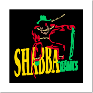 Shabba Ranks 90s Jamaican Posters and Art